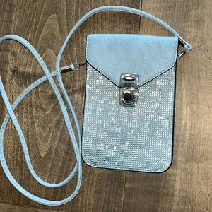 New rhinestone crossbody/cell phone holder